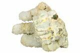 Sparkling Quartz Chalcedony Stalactite Formation - India #293018-1